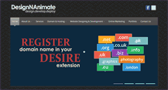 Desktop Screenshot of designnanimate.com